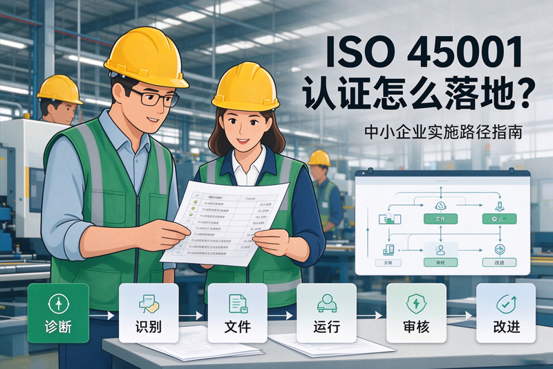 ISO 45001 认证怎么落地？中小企业实施路径指南
